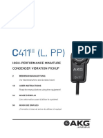 AKG C411 Manual