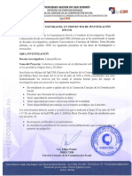 Convocatoria Participación Estudiantil PDF
