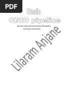 Lilaram Anjane CI/CD Pipeline High Level Overview