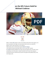 What Does The NFL Future Hold For Michael Crabtree: Getty Images