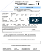 Censo educativo 2019 local 34175 San Martín de Porras