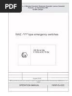 WAZ - / / Type Emergency Switches