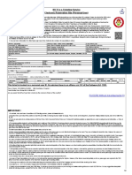 Irctcs E-Ticketing Service Electronic Reservation Slip (Personal User)