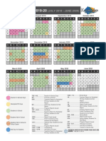 Ka Calendar 2019-20: (July 2019 - June 2020)