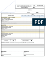 Inspección de Sistemas Anticaídas 