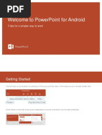 Welcome To Powerpoint For Android