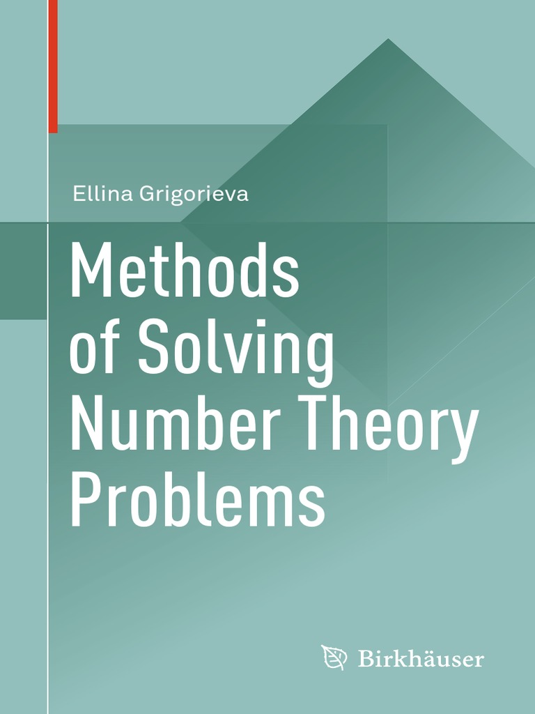 Methods of Solving Number Theories | PDF | Prime Number | Number
