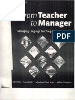 PDF From Teacher To Manager