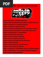 Plano de Estudo - Marxismo-Leninismo-Maoismo ☭