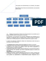 Desarrolla Un Esquema Del Proceso de Comunicaciones en El Internet y Los Apoyos Sociales