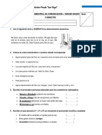 Evaluacion Bimestral de Comunicacion