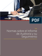 Normas Auditoría Informe Seguimiento