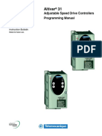 Altivar 31: Adjustable Speed Drive Controllers Programming Manual