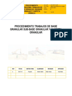 Procedimiento Base Granular Sub-Base Granular OK