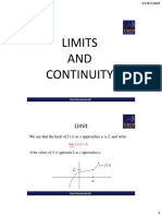 Limits and Continuity