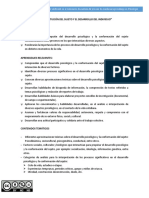 Lectura Desarrollo y Constitción PSICOLOGÍA