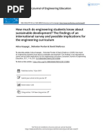 How Much Do Engineering Students Know About Sustainable Development the Findings of an International Survey and Possible Implications for The