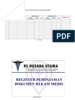 Desain Register Peminjaman dan Kartu Pasien untuk Manajemen Rekam Medis