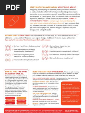 How To Start The Conversation About Drug Use >> Drug Abuse Conversation Toolkit Substance Abuse Psychology How To Start The Conversation About Drug Use >> Drug Abuse Conversation Toolkit Substance Abuse Psychology