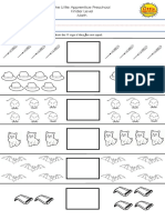 The Little Apprentice Preschool Kinder Level Math