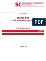 Ensayo CBR California Bearing Ratio: Laboratorio