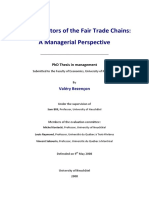 Valerey Bezencon Thesis Success of Fair Trade Value Chain A Managerial Perspective