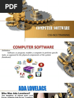 Computer Software: Css-Ncii Training