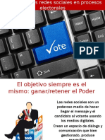 Impacto de Las Redes Sociales en Procesos Electorales