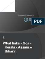 States, religions and sports featured in this quiz on India
