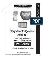 Chrysler-Dodge-Jeep ADS-157: Pin Reading