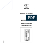 Instrukce Pro Uživatele: AS-i DP Controler AC1005 / AC1006