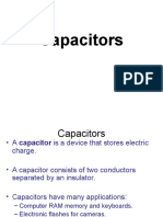 Capacitors and Dielectric PDF