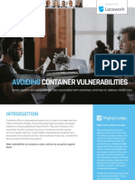 Avoiding Container Vulnerabilities