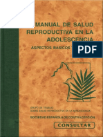 Manual de Salud Reproductiva en La Adolescencia