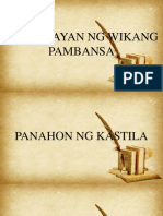 Bsa 2c Kasaysayan NG Wikang Pambansa1 PDF