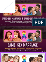 SAME-SEX MARRIAGE & SAME-SEX PARENTING - Biologically Uncomplimentary, Psychosocially Unhelpful To Children, and Philosophically Misguided PDF