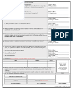 Person Not Related by Consanguinity or Affinity To Applicant / Appointee