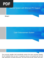 Cash Disbursement System