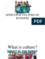 BE -U3 Effects of Culture on Business