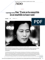 Byung-Chul Han - El Ocio Se Ha Convertido en Un Insufrible No Hacer Nada