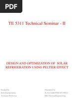 TE 5311 Technical Seminar - II