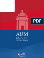 AUM Catalog 2018-2019