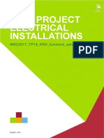 Test Project Electrical Installations: WSC2017 - TP18 - KNX - Functions - Actual