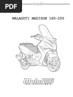 Malaguti Madison 180 - 200 Service Manual