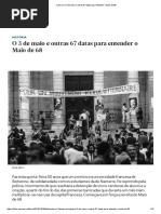Diário _ O 3 de Maio e Outras 67 Datas Para Entender o Maio de 68