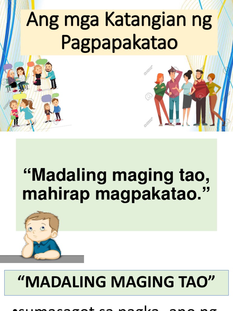 16+ Ano ang kahulugan ng katangian ng pagpapakatao information