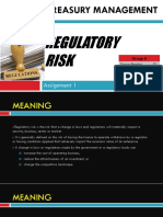 Forex & Treasury Management: Regulatory Risk