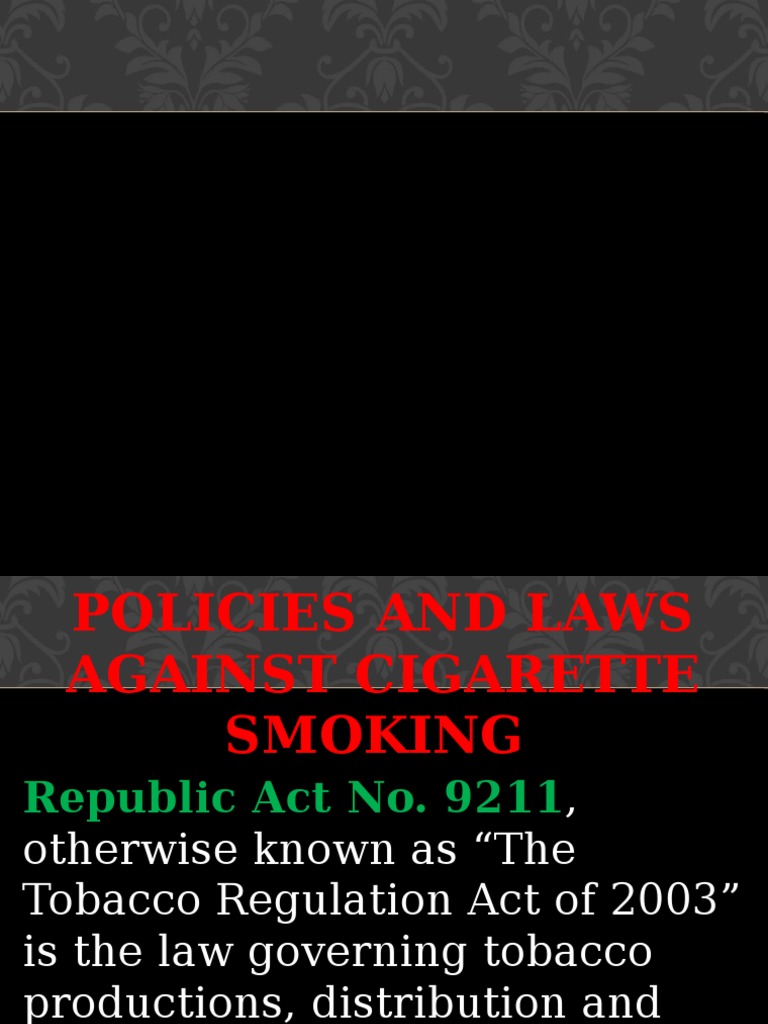 Why Do Cigarettes and Alcohol Considered Gateway Drugs PDF Tobacco