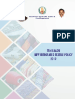 Tamil Nadu New Integrated Textile Policy 2019