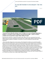 Este Oficial - Încă Un Mare Oraş Din România Va Avea Aeroport. Cum Vrea Guvernul Să Îl Construiască - Actualitate